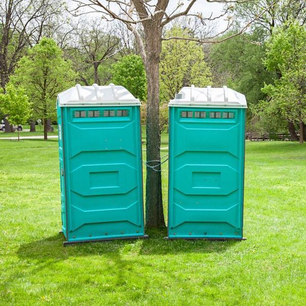 long-term porta the portable toilet will be cleaned on a frequent basis depending on the rental agreement, and the cleaning schedule can be customized to suit your specific needs